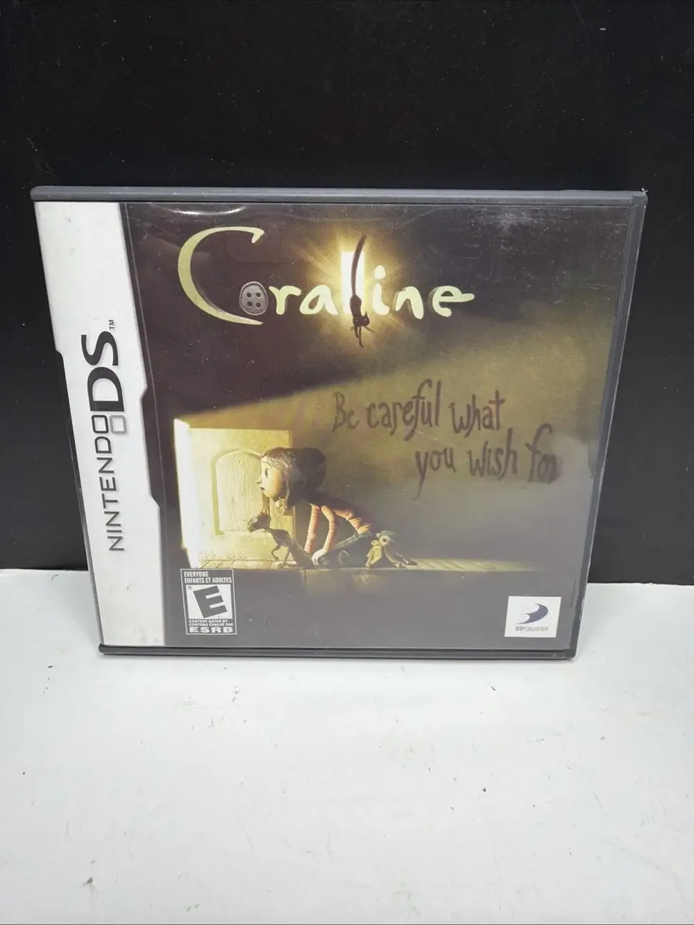 Coraline (Nintendo DS) Case, Manual & Insert ONLY! NO GAME! EX Condition!